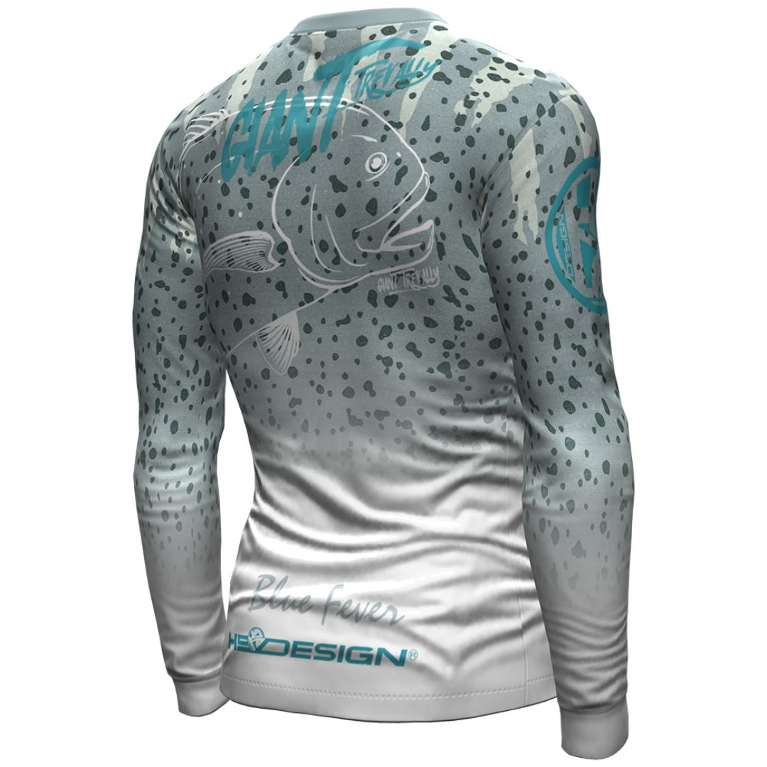 Hotspot Design - Long sleeve performance t-shirt Giant Trevally
