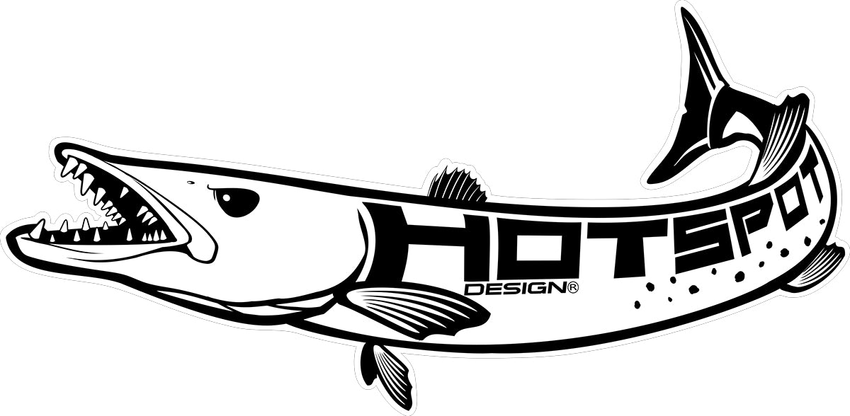 Hotspot Design - Sticker Barracuda cm 60x30