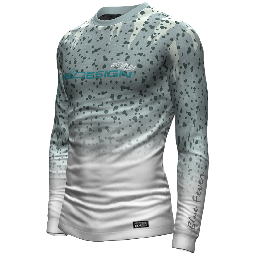 Hotspot Design - Long sleeve performance t-shirt Giant Trevally
