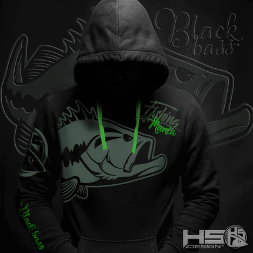 Hotspot Design - Hoodie Fishing Mania Bass