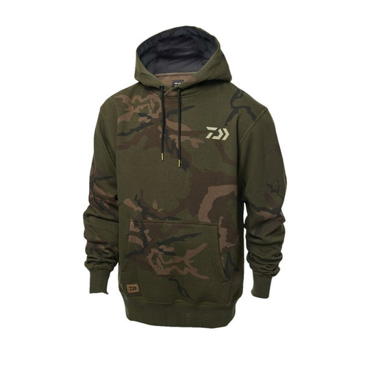 DAIWA Carp Camo Hoodie XXL Green Camo