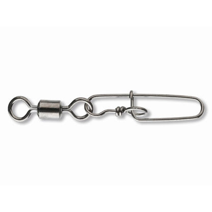 DAIWA Super Safe Lure Swivel Type II Gr.2 28kg 10Stk. durable fishing swivel with secure snap design for terminal tackle applications.